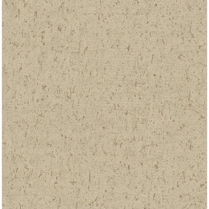 Guri Beige Faux Concrete Paper Strippable Wallpaper (Covers 56.4 sq. ft.)