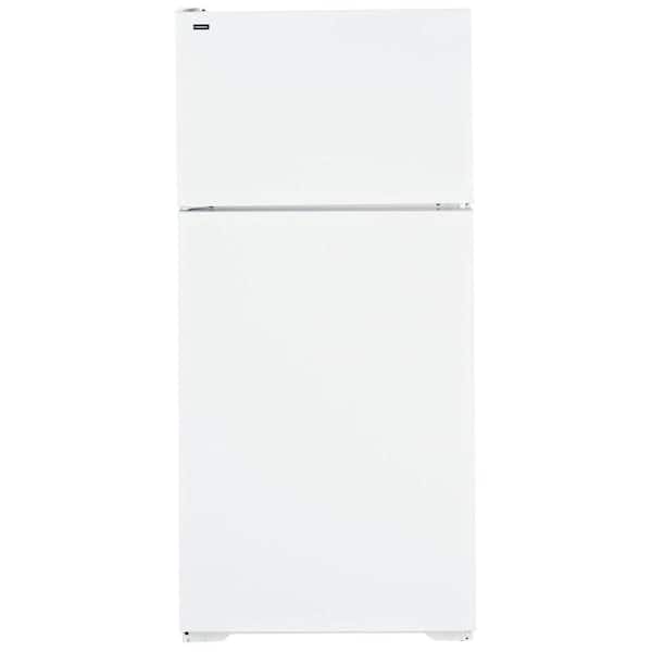 Hotpoint 28 in. W 15.6 cu. ft. Top Freezer Refrigerator in White