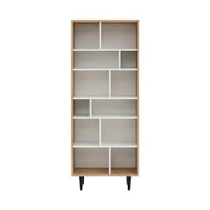 Rakel Bookcase , Oak/White