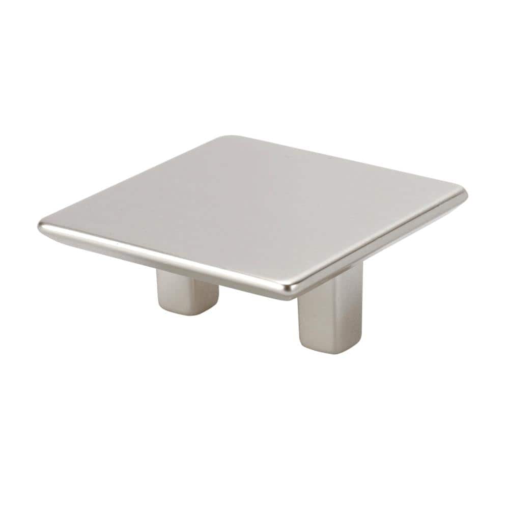 Italian Designs Collection 2.2 in. Center-to-Center Satin Nickel Square Cabinet Pull price history on PriceWatchPro