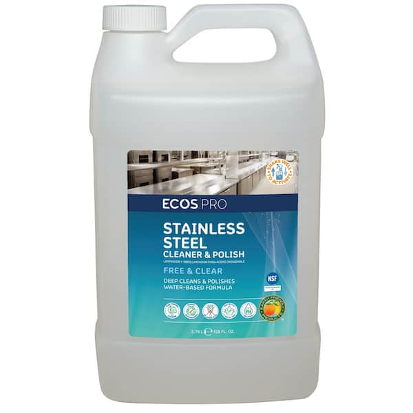 ECOS Pro 128 oz. Stainless Steel Cleaner and Polish