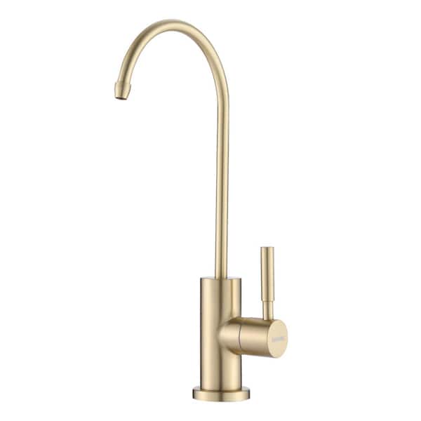 Tahanbath Single Handle Free Drinking Pull Down Sprayer Kitchen Faucet with Spot Resistant in Stainless Steel