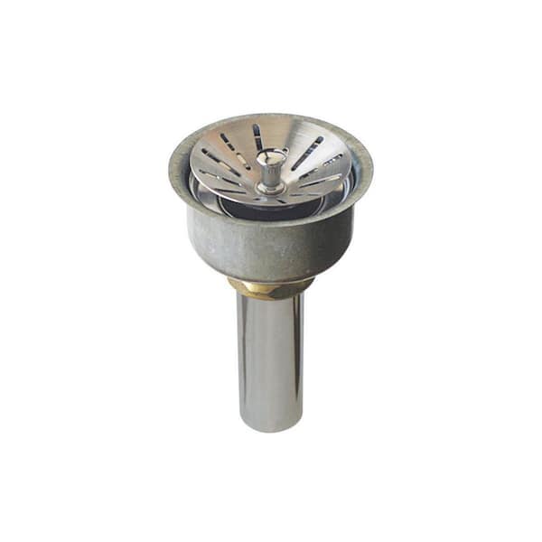 3-1/2 in. Stainless Steel Sink Strainer in Polished Stainless Steel