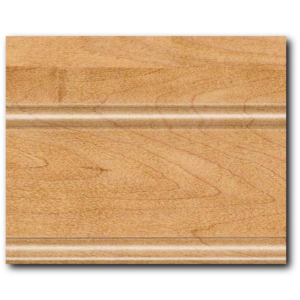 KraftMaid 4 in. x 3 in. Finish Chip Color Sample in Honey Spice