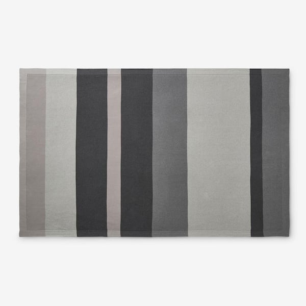 Company Cotton All Season Stripe Throw Blanket