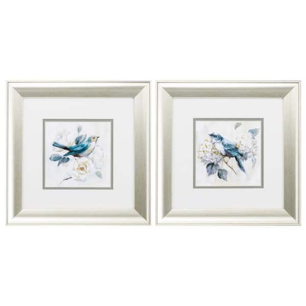 HomeRoots Victoria Aged Silver Gallery Frame (Set of 2) 365167 The