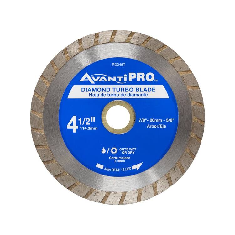 Avanti Pro 4-1/2 in. Turbo Diamond Blade