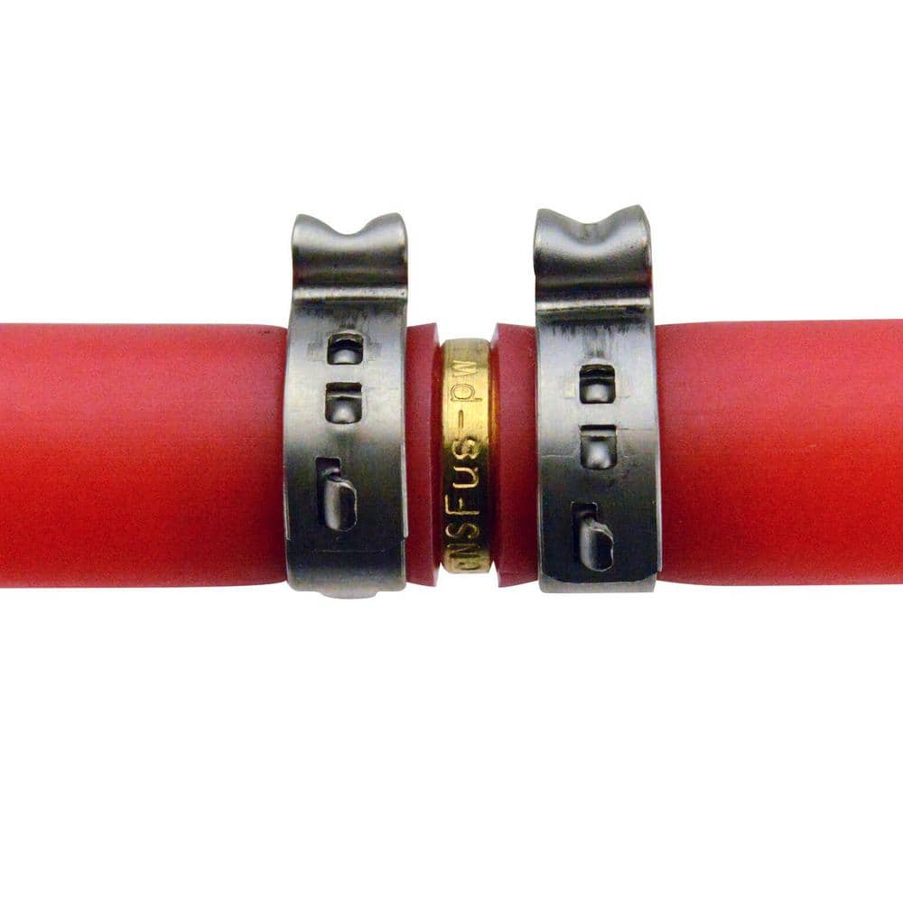 1/2" Brass PEX-B Barb Coupling for Potable Water