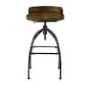 CROSLEY FURNITURE Edison Natural Adjustable Height Stool CF522126-NA ...