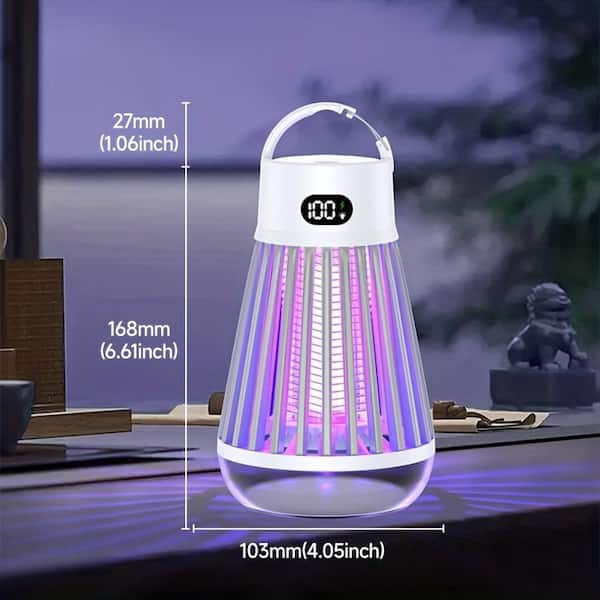 Indoor Bug Zapper - 16W UV Light Electric Mosquito Killer Insect Repel –  White Kaiman