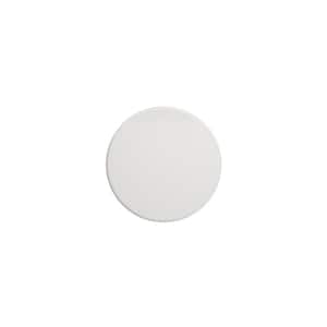 Fireclay Drain Cover for Fireclay Kitchen Sink Strainers in White