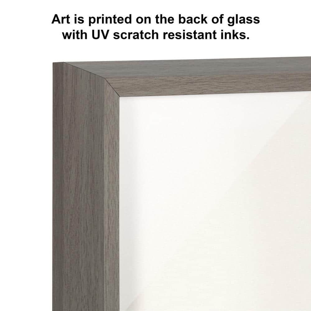 Blake Fox Orange Coffee Cup Framed Glass Wall Art