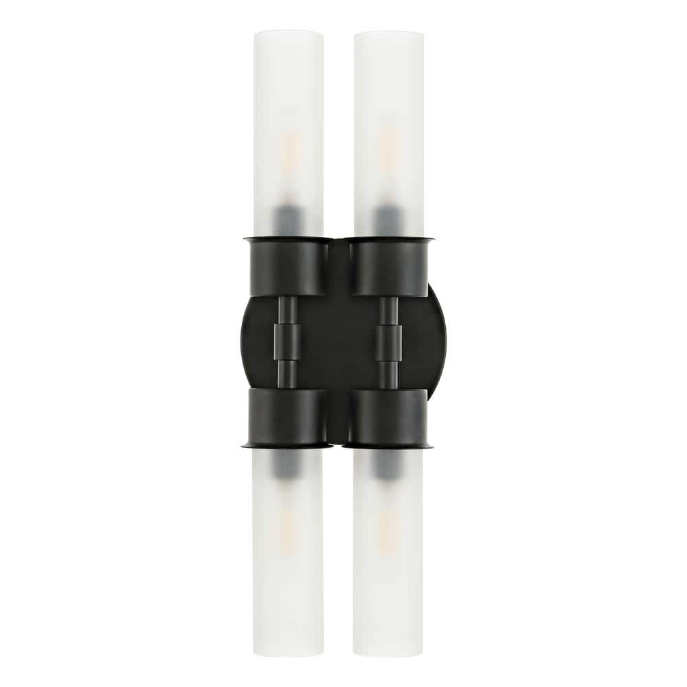 Joli 4 in. 4-Light Black Wall Sconce price history on PriceWatchPro