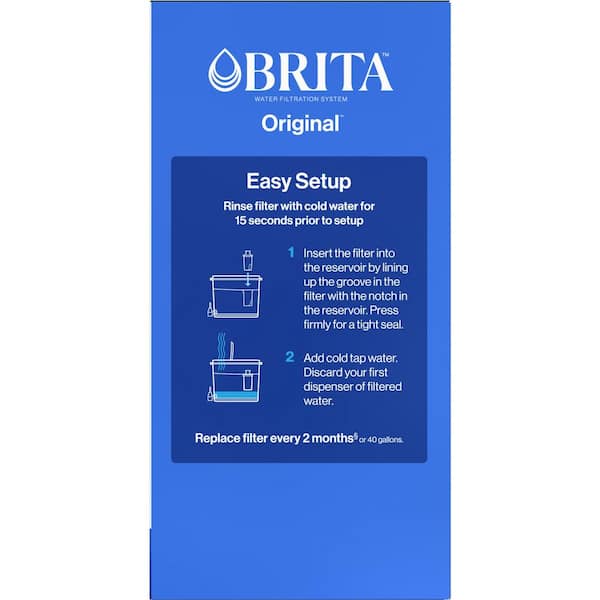 UltraMax 27-Cup Extra Large Filtered Water Dispenser in Gray with 1-Standard Filter, BPA Free