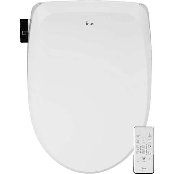 R31 Heated Elongated Electric Bidet Front Toilet Seat in White