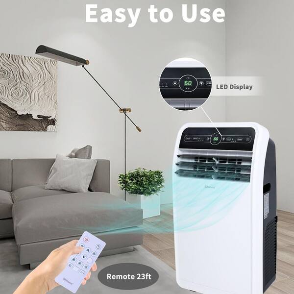 Shinco 7,800 BTU (DOE) Portable Air Conditioner – Cools 200