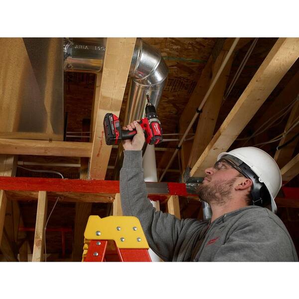 Milwaukee - M18 18-Volt Lithium-Ion Brushless Cordless 1/2 in. Compact Drill/Driver (Tool-Only)