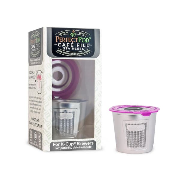 PERFECT POD Cafe Fill Stainless Steel Premium Reusable Single