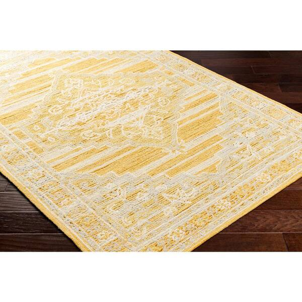 Addyson Orange/Cream 2 ft. x 3 ft. Traditional Indoor Area Rug