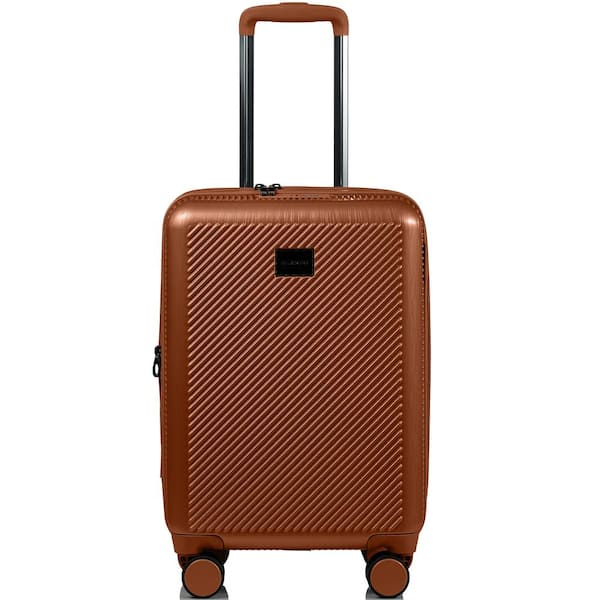CHAMPS ICONIC II 20 in. Rose Gold Hardside Luggage Carry-on (1 bag) with Spinner Wheels