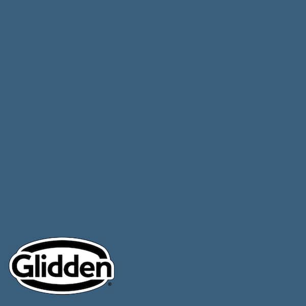 Glidden Premium 1 gal. PPG1160-6 Chinese Porcelain Semi-Gloss Exterior Latex Paint