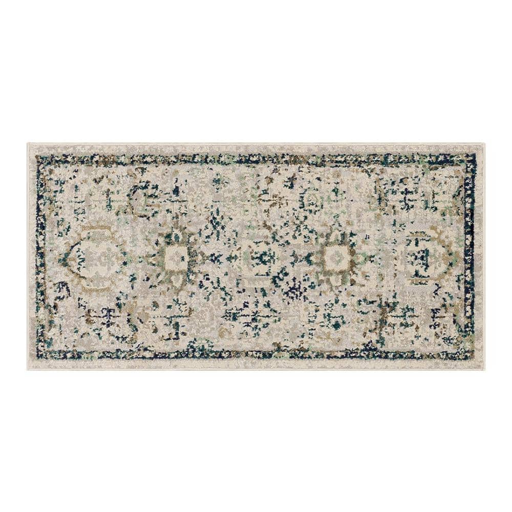 Medallion Cream 2 ft. x 4 ft. Scatter Indoor Area Rug price history on PriceWatchPro