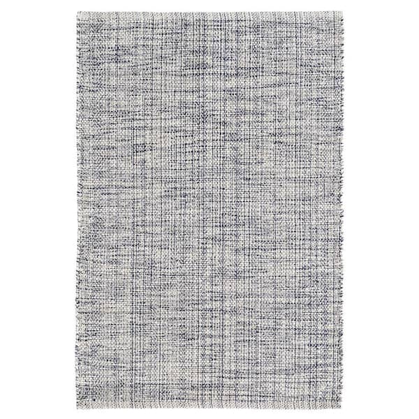 Marled Handwoven Cotton Indigo 8 ft. x 10 ft. Indoor Area Rug