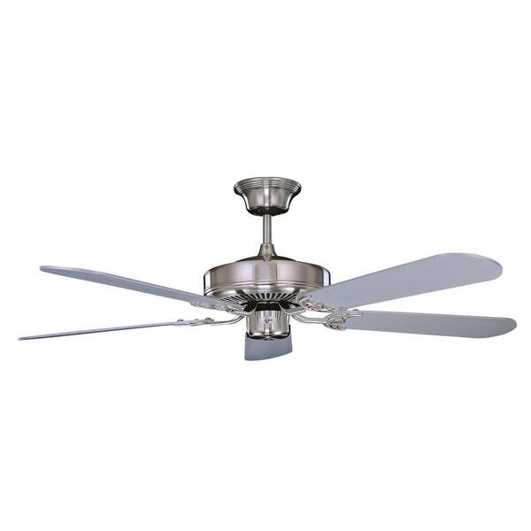 Illumine Non-Light Ceiling Fan Stainless Steel-DISCONTINUED