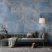 Agua Linda 24 in. x 48 in. Polished Onyx Look Porcelain Floor and Wall Tile (16 sq. ft./Case)