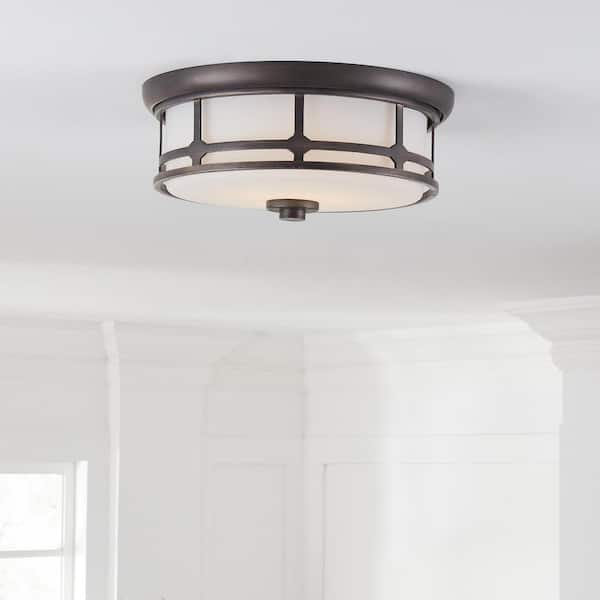 flush mount kitchen lighting home depot