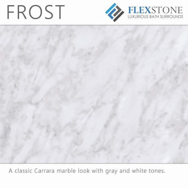FlexStone 15 in Corner Shelf NICHE in White | FLXCSB15WH