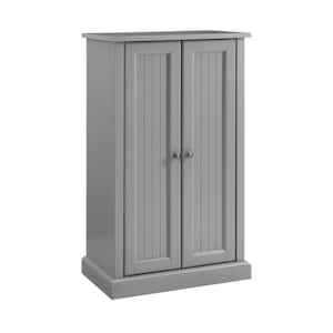 CROSLEY FURNITURE Seaside White Accent Cabinet CF3106-WH - The Home Depot