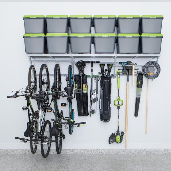 96 in. W Ultimate Shelf and Track Storage System