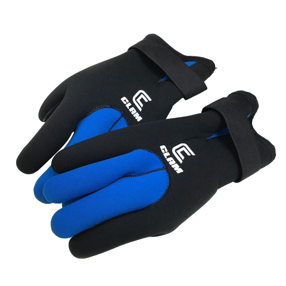 Glacier Outdoor Premium Waterproof Glove (Black/Blue), Fishing Gloves -   Canada