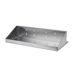 18 in. W x 6-1/2 in. D Stainless Steel Shelf, Quantity- 1
