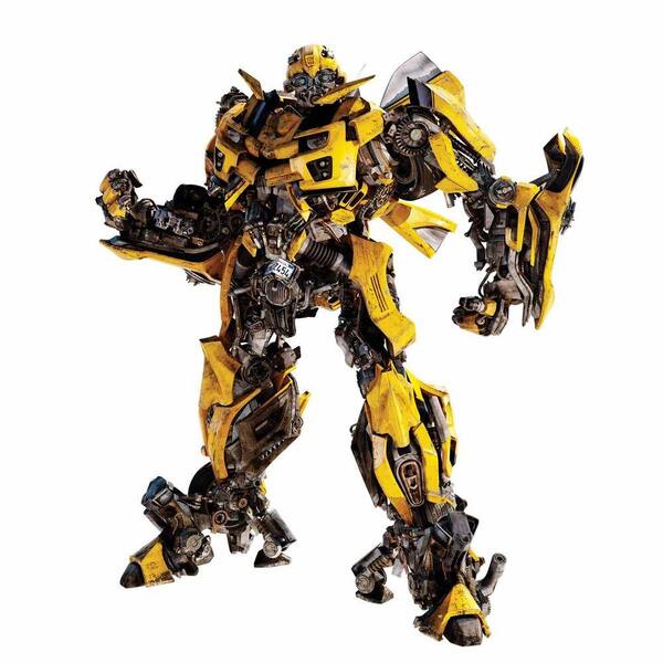 RoomMates Transformers Bumblebee Peel and Stick Giant Wall Decals-DISCONTINUED