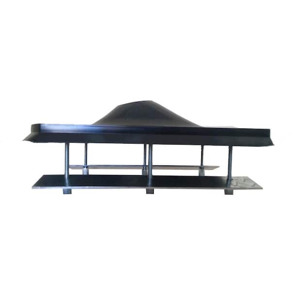 KOZY KOLLAR 3 in. Rubber Roof Flashing in Black