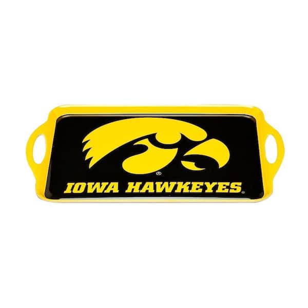 BSI Products NCAA Iowa Hawkeyes Melamine Serving Tray