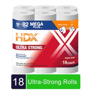 Ultra-Strong Toilet Paper (18-Rolls, 275-Sheets)