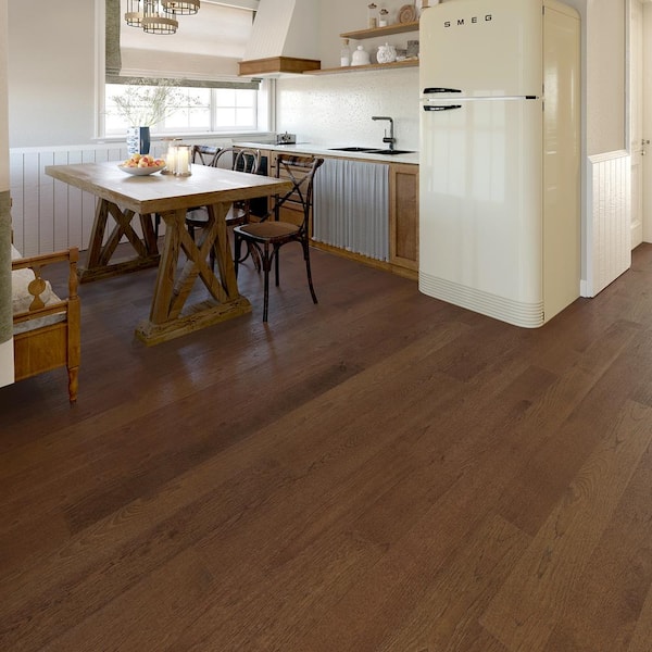Home Decorators Collection Sutton Post Hickory 3/8 in. x 5 in. Click-Lock Water Resistant WB Engineered Hardwood Flooring (19.7 sq. ft. / case)