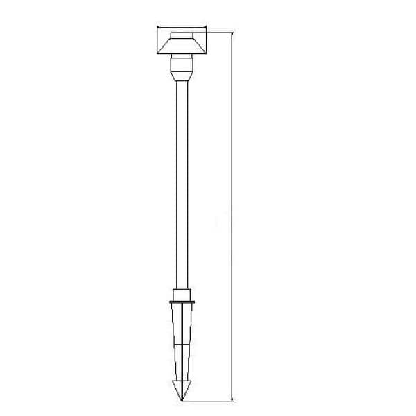 Black Aluminum Low Voltage Mushroom Pathway Light