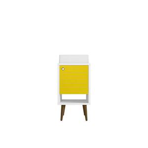 Liberty 17.71 in. W Bath Vanity in Yellow with Vanity Top in White with White Basin