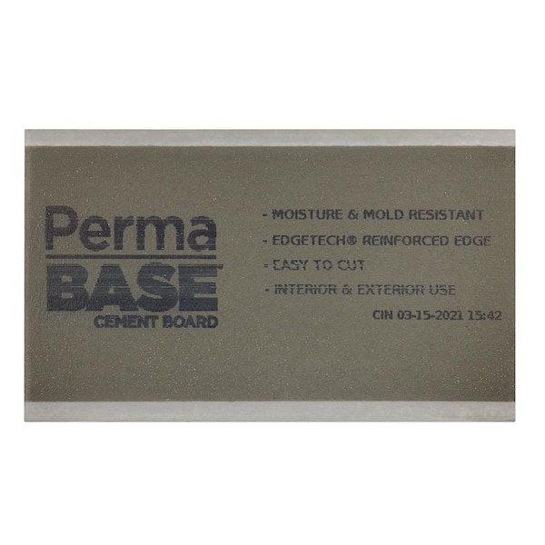 Permabase 1/2 in. x 3 ft. x 5 ft. Cement Board