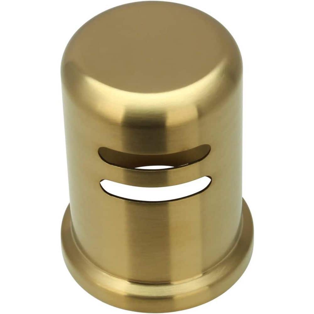 1-5/8 in. Brass Kitchen Dishwasher Air Gap Cap, Replacement Cover for Sink, Brushed Gold Finish price history on PriceWatchPro
