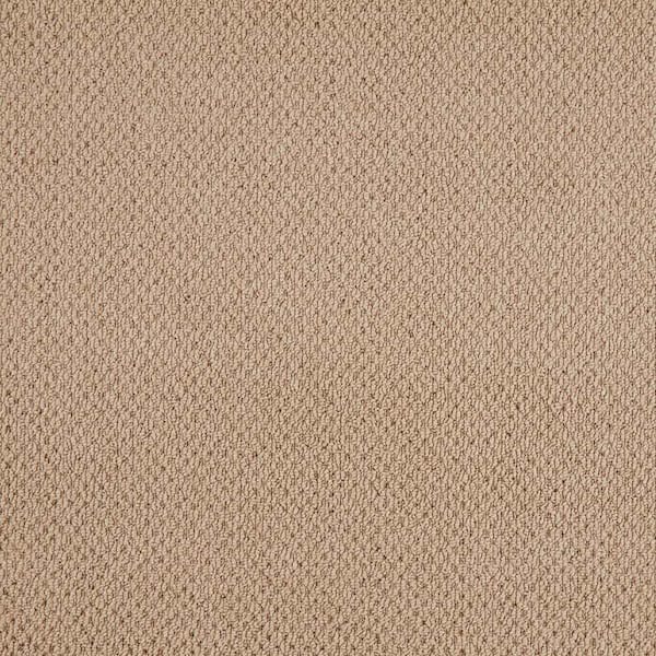 Falhurst  - Oceanside - Beige 15 ft. 24 oz. Polyester Pattern Installed Carpet