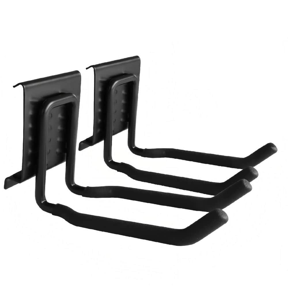 Garage Hooks Wall-Mounted Metal Medium Straight Hooks for Garage Organization Systems 2 Pack Load Capacity 130 lb price history on PriceWatchPro