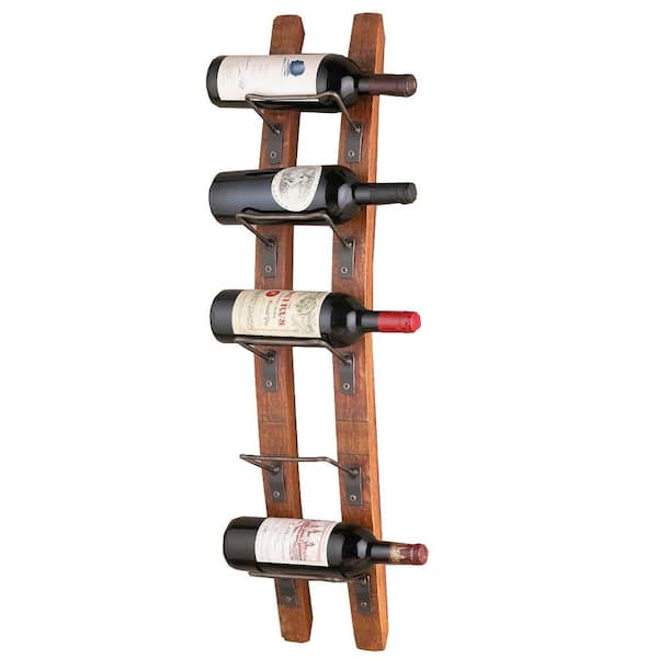 Wine enthusiast barrel online stave wall wine rack