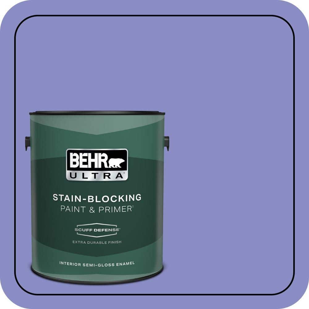 1 gal. #P550-5 Carriage Ride Extra Durable Semi-Gloss Enamel Interior Paint & Primer price history on PriceWatchPro