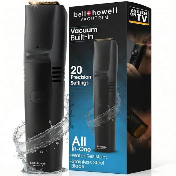 VacuTrim Powerful Vacuum Hair Suction Rechargeable Professional Shaver Electric Razor