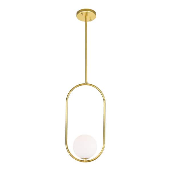 CWI Lighting Celeste 1 Light Mini Pendant With Medallion Gold Finish